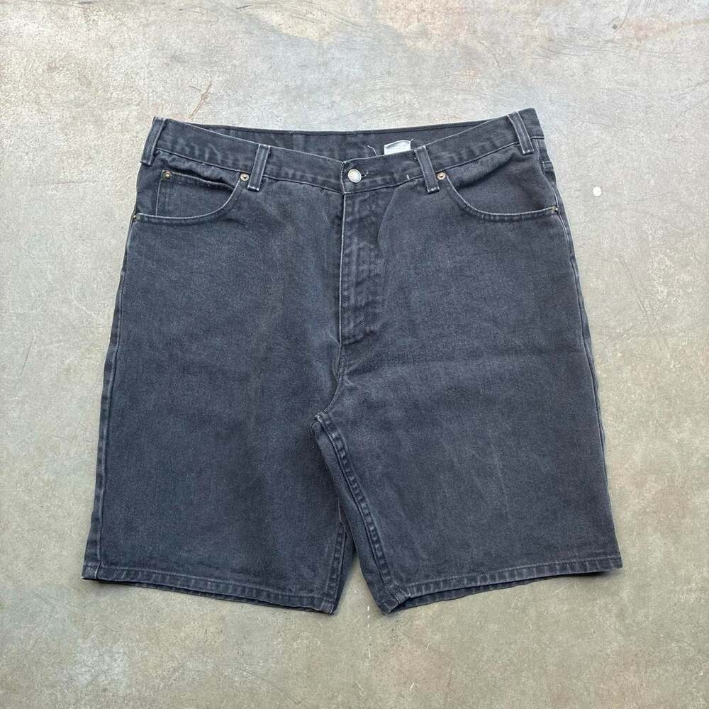Vintage Fresno The Jean Company Black Denim Jorts Size 34